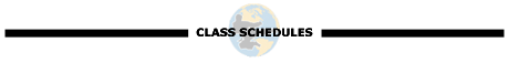 Class Schedules